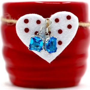 Hawaiian Radiant Blue Earrings